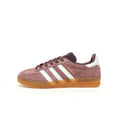 Adidas Originals Gazelle Indoor – Mauve / White Gum Suede Low-Top Sneakers