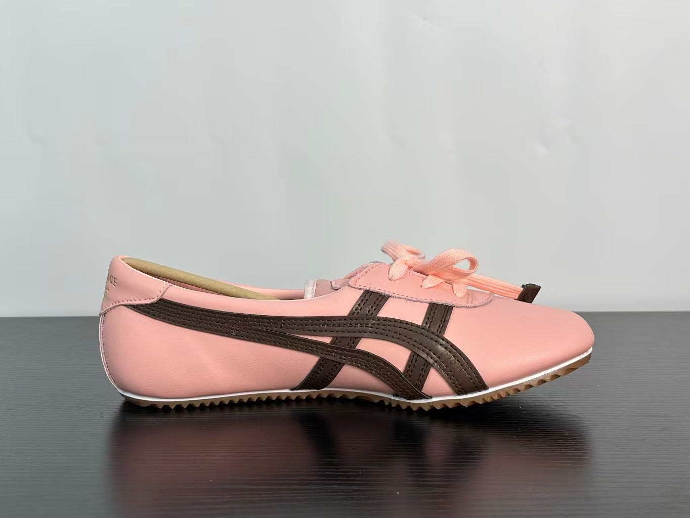 VERSACE × Onitsuka Tiger "Tai-Chi Sakura" Low-Top Sneakers | Pink | Leather & Suede | EU 36–41.5