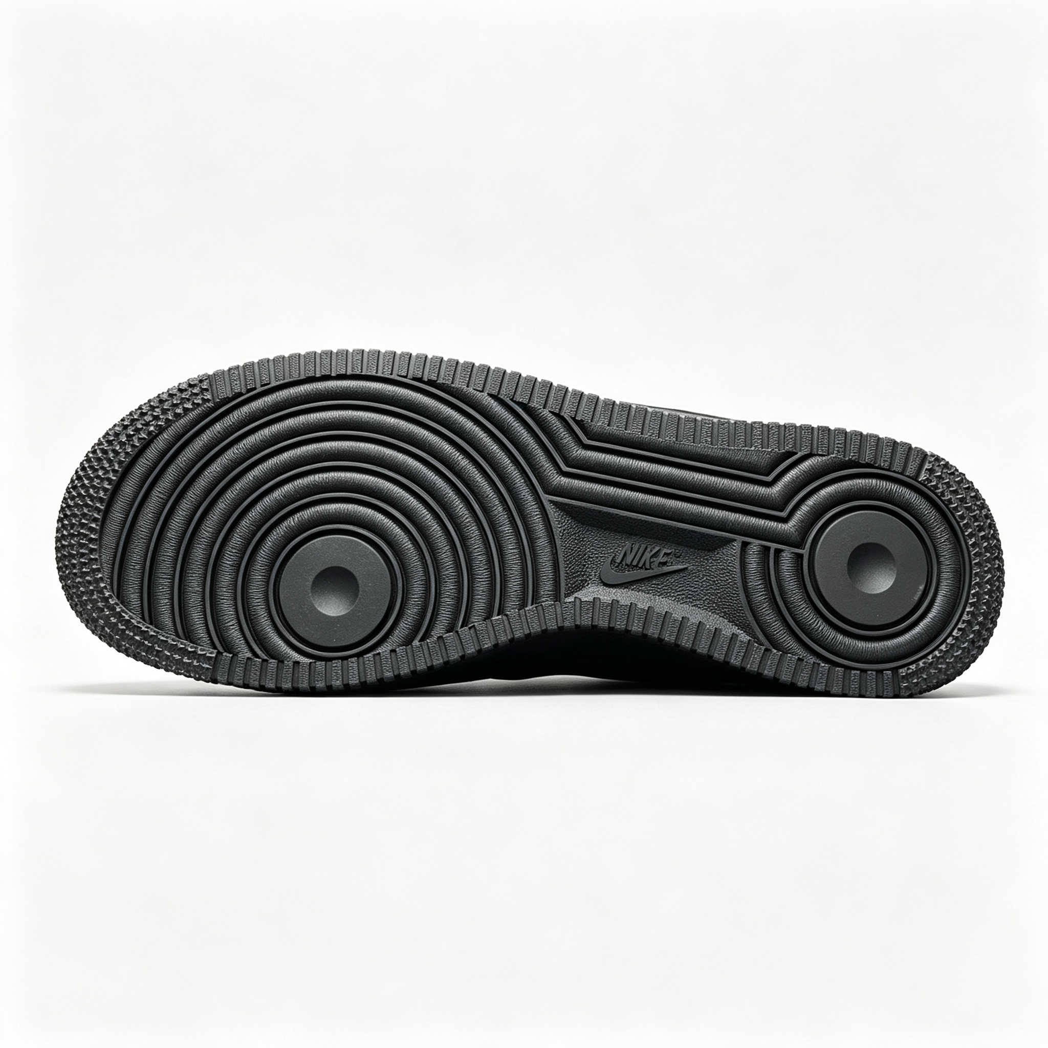 Nike Air Force 1 '07 Low 'Triple Black' – Classic Leather Sneaker