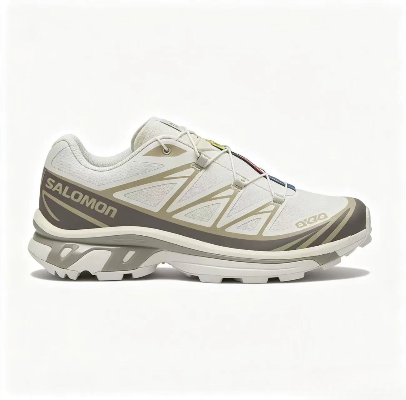 Salomon XA PRO XT-6 | White & Gold | Trail Running Shoe | EU 36–45