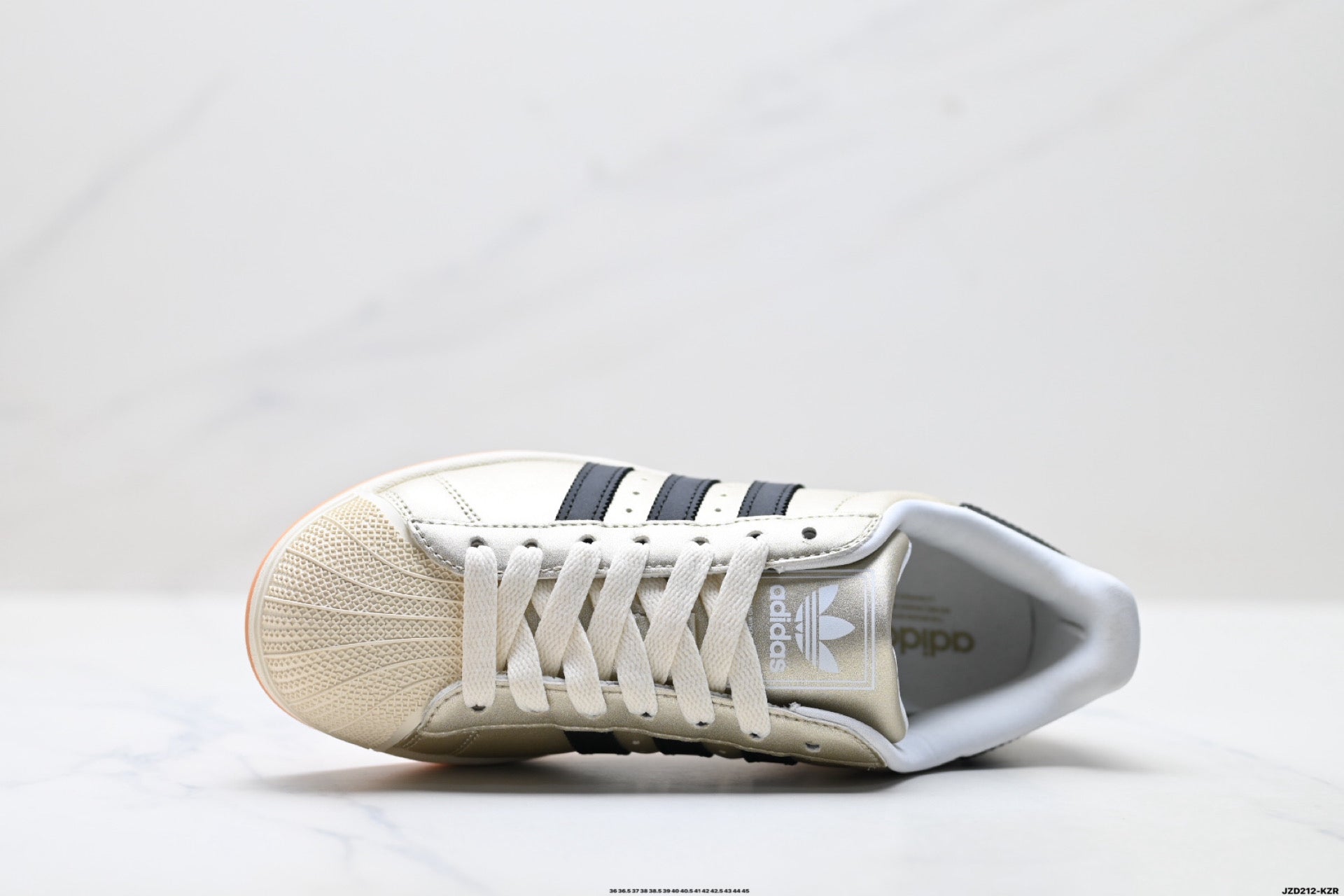 adidas Originals Superstar — Light Blue Corduroy & Burgundy | Gum Shell Toe