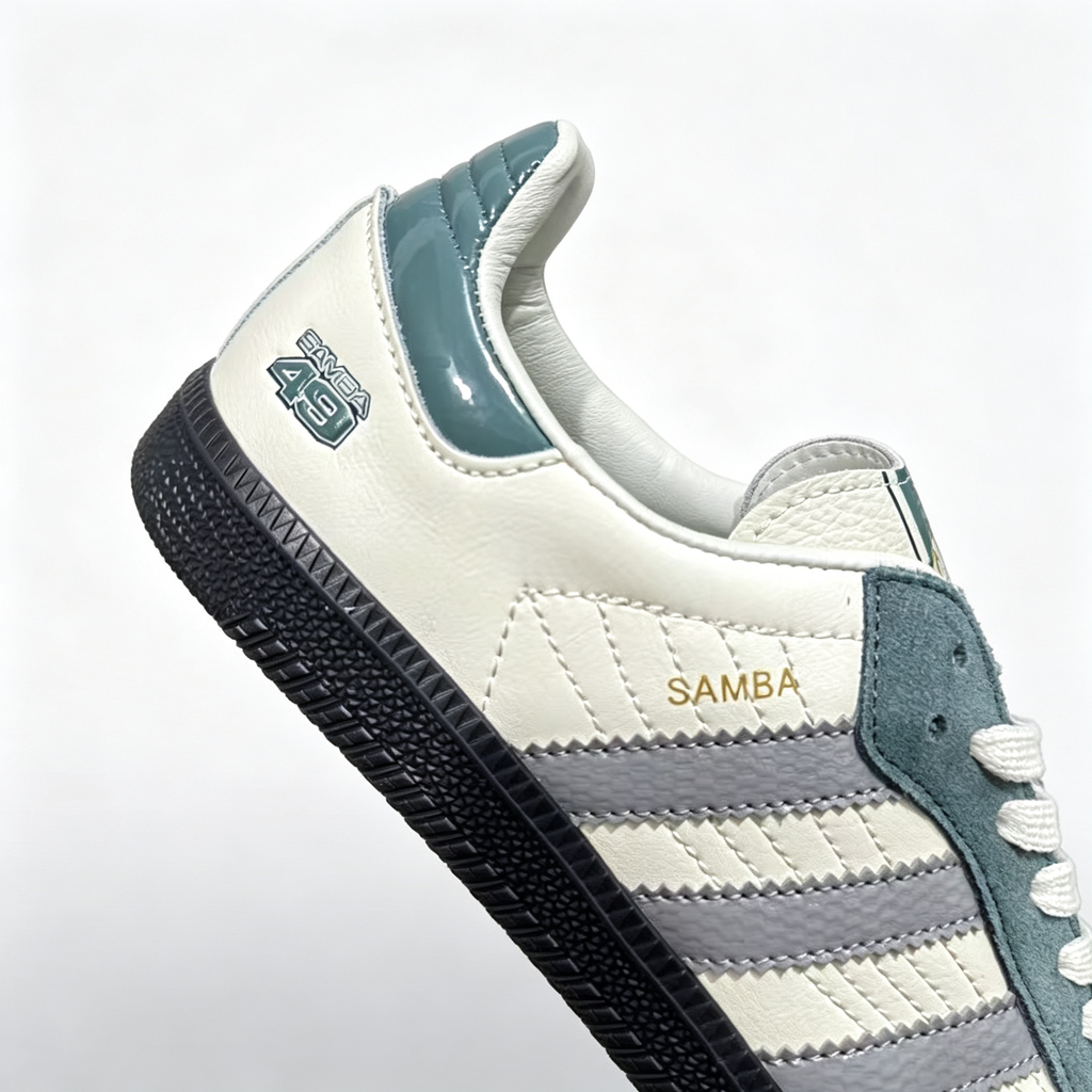 Adidas Originals Samba OG 'Off-White / Green / Grey'