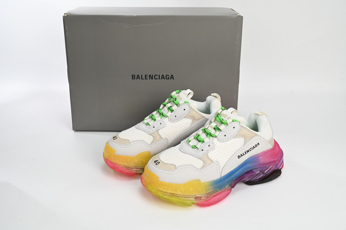 Balenciaga Triple S Clear Sole Sneakers