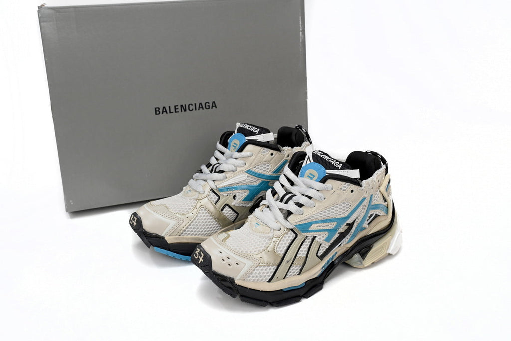 Balenciaga Runner Sneaker – Distressed Low-Top