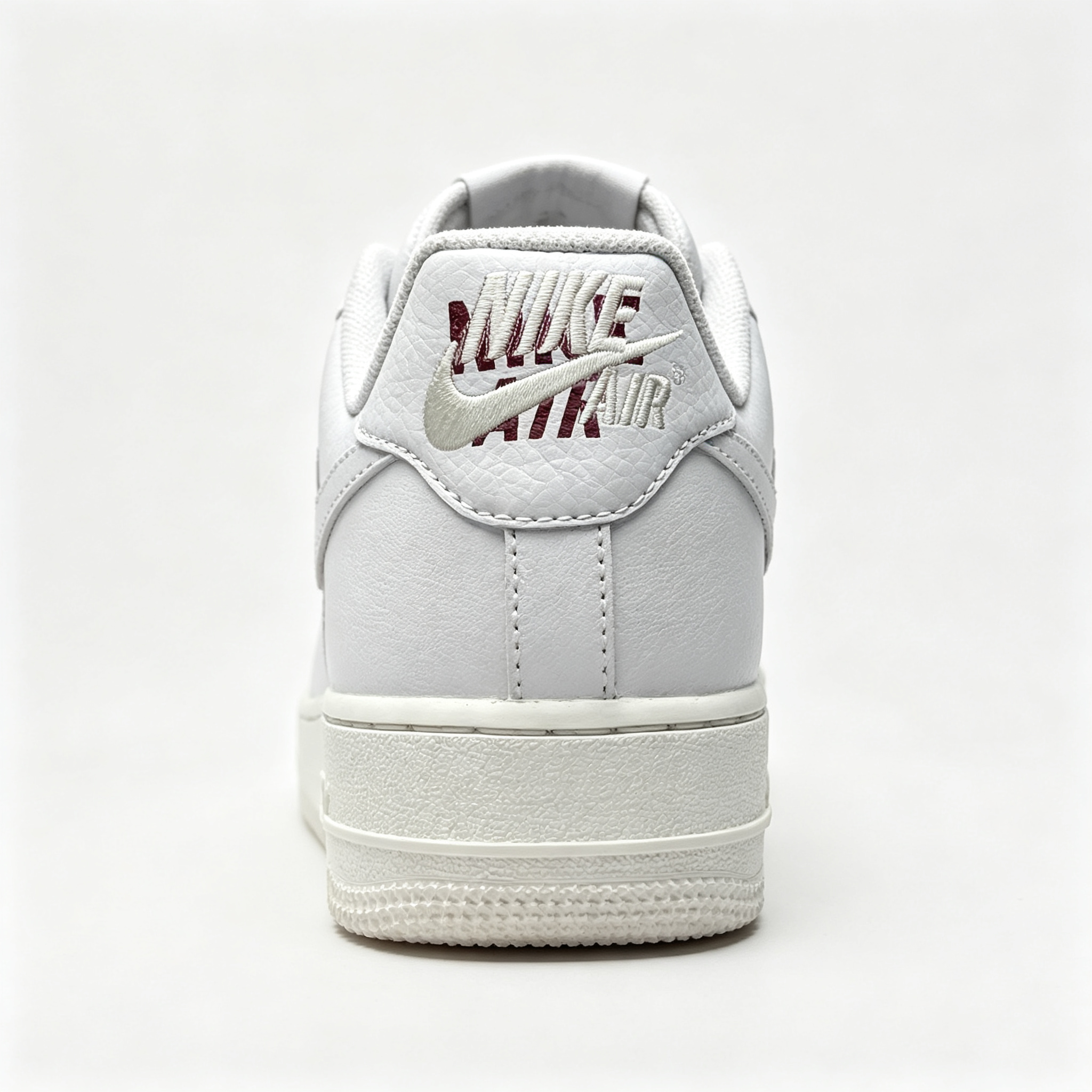 Nike Air Force 1 '07 Low Custom – Off-White Double Swoosh & Gold Eyelet