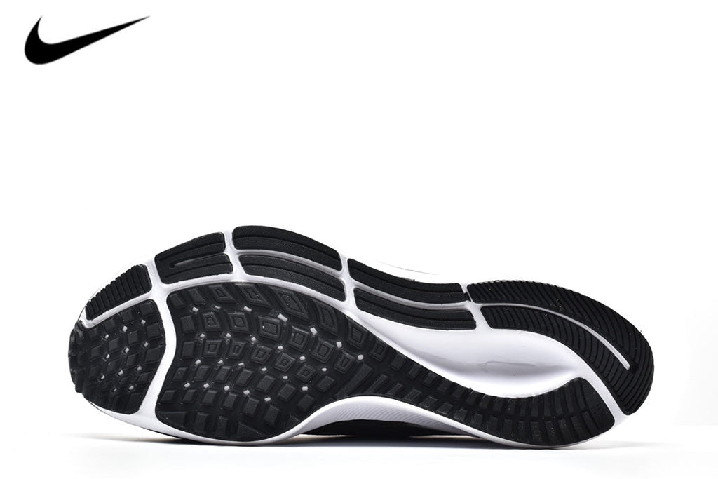 Nike Air Zoom Pegasus 37 – Black / White Mesh Running Sneakers