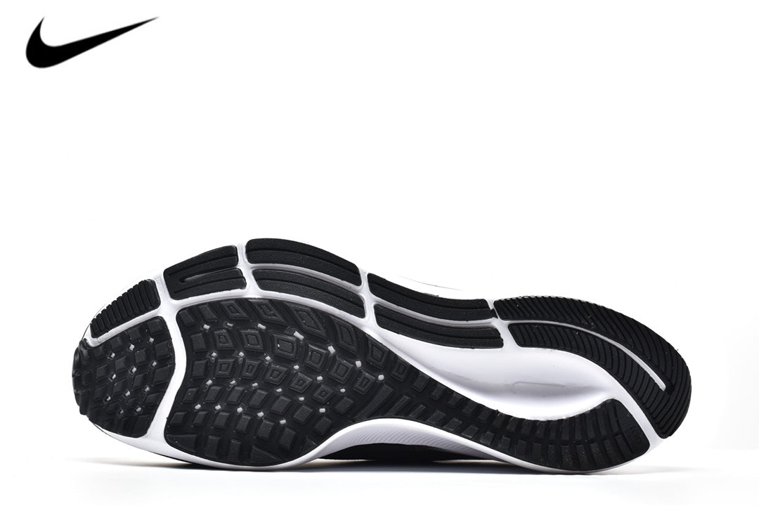 Nike Air Zoom Pegasus 37 – Black / White Mesh Running Sneakers