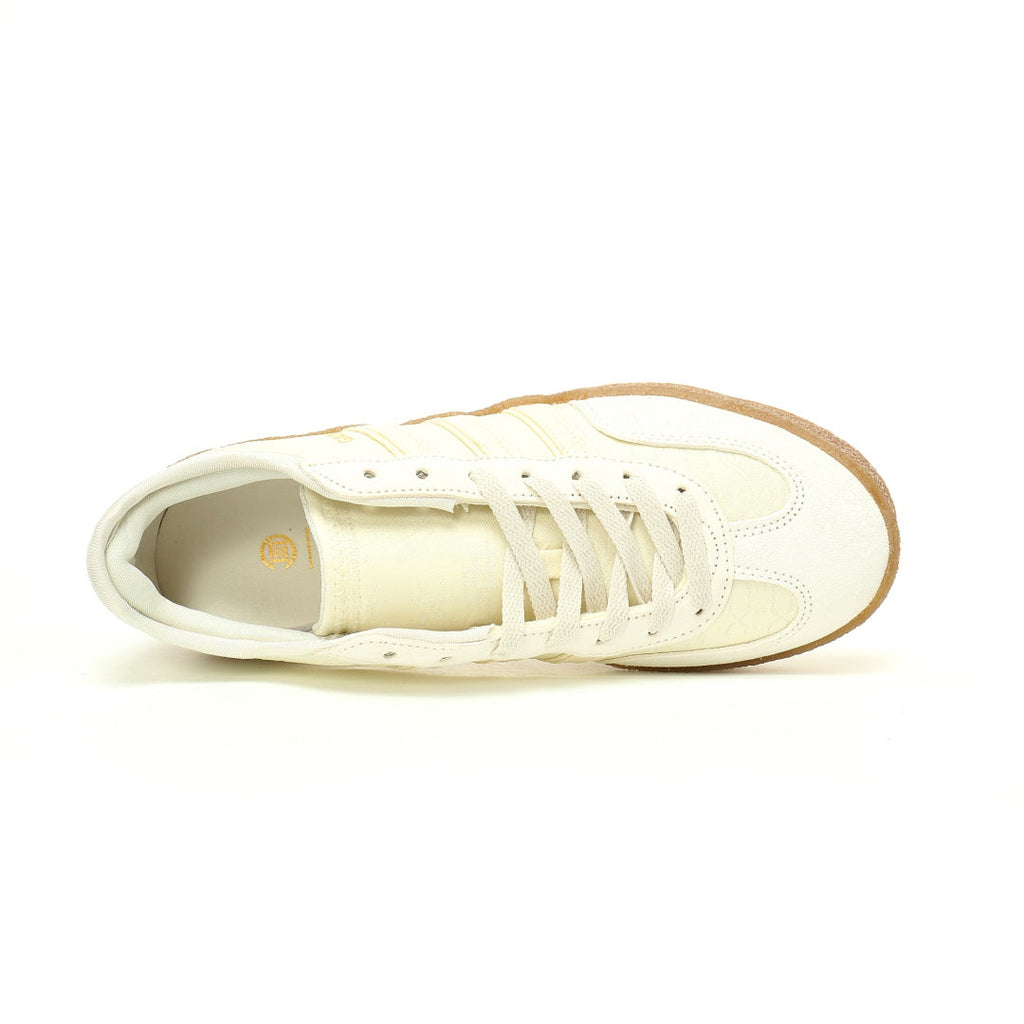 Adidas Originals Gazelle Indoor Cream White Gum Textured Leather Sneaker