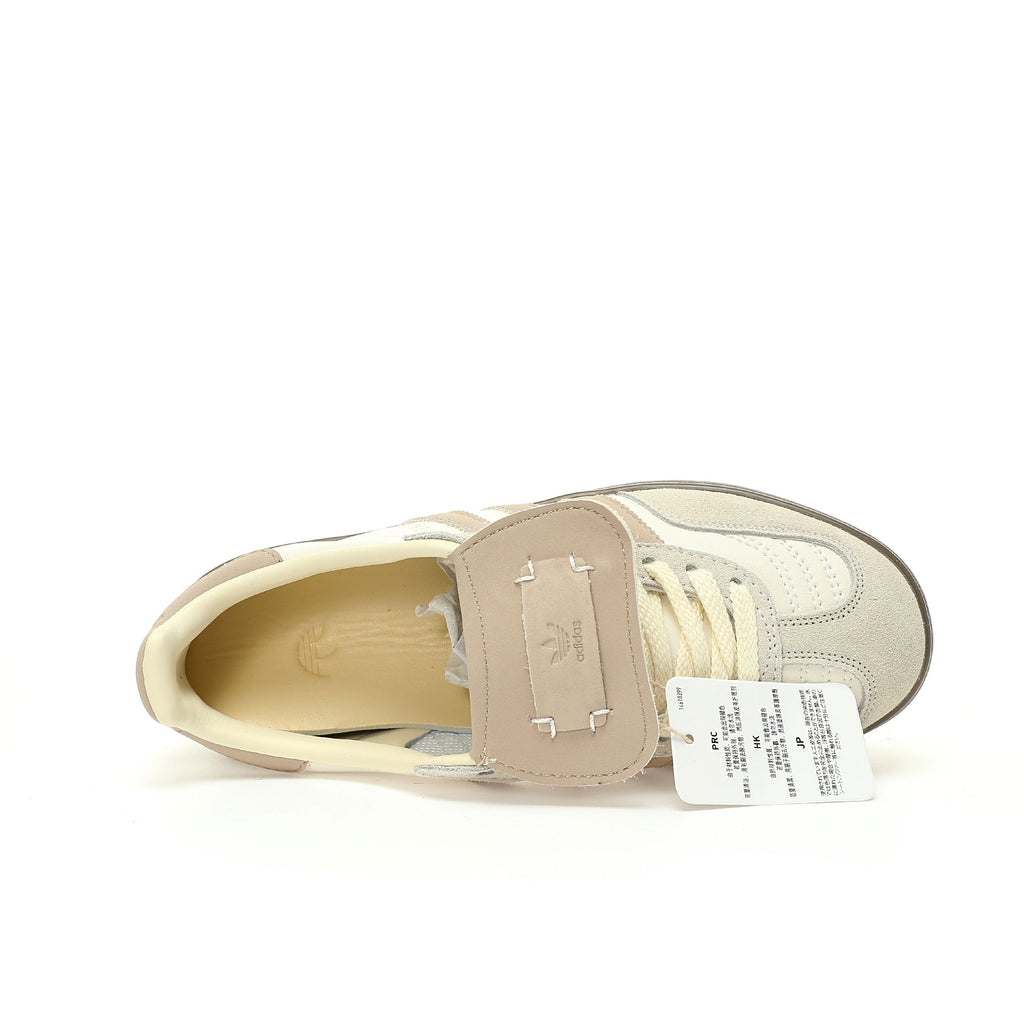 Adidas Originals Gazelle Indoor – Cream / Beige Gum Suede Low-Top Sneakers