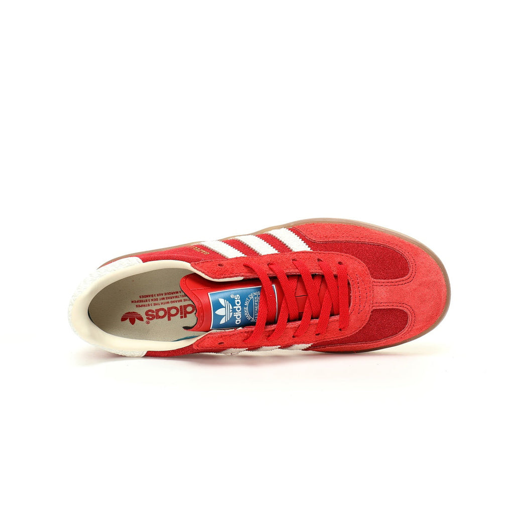 Adidas Originals Gazelle Indoor Red Off-White Gum Suede Sneaker