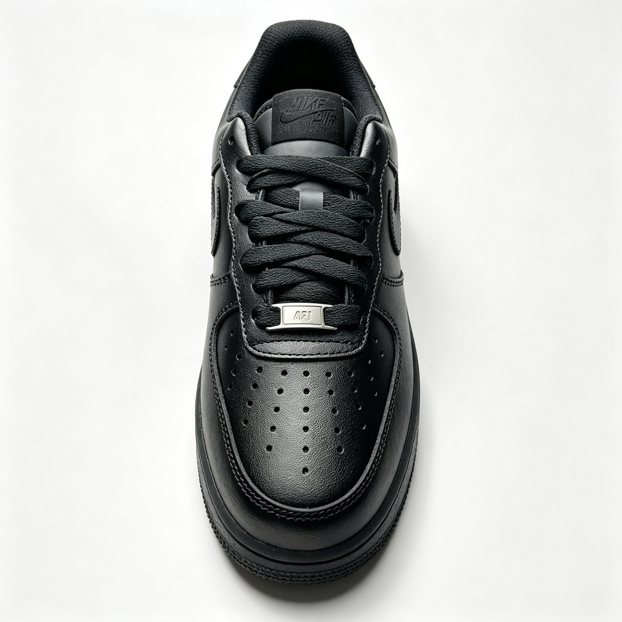 Nike Air Force 1 '07 Low 'Triple Black' – Classic Leather Sneaker