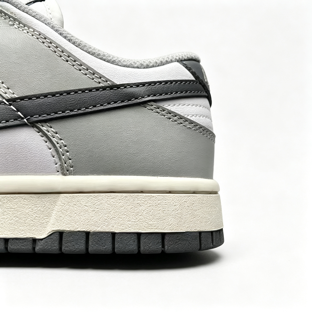 Nike Dunk Low – White / Light Grey / Dark Grey / Sail