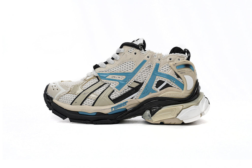Balenciaga Runner Sneaker – Distressed Low-Top