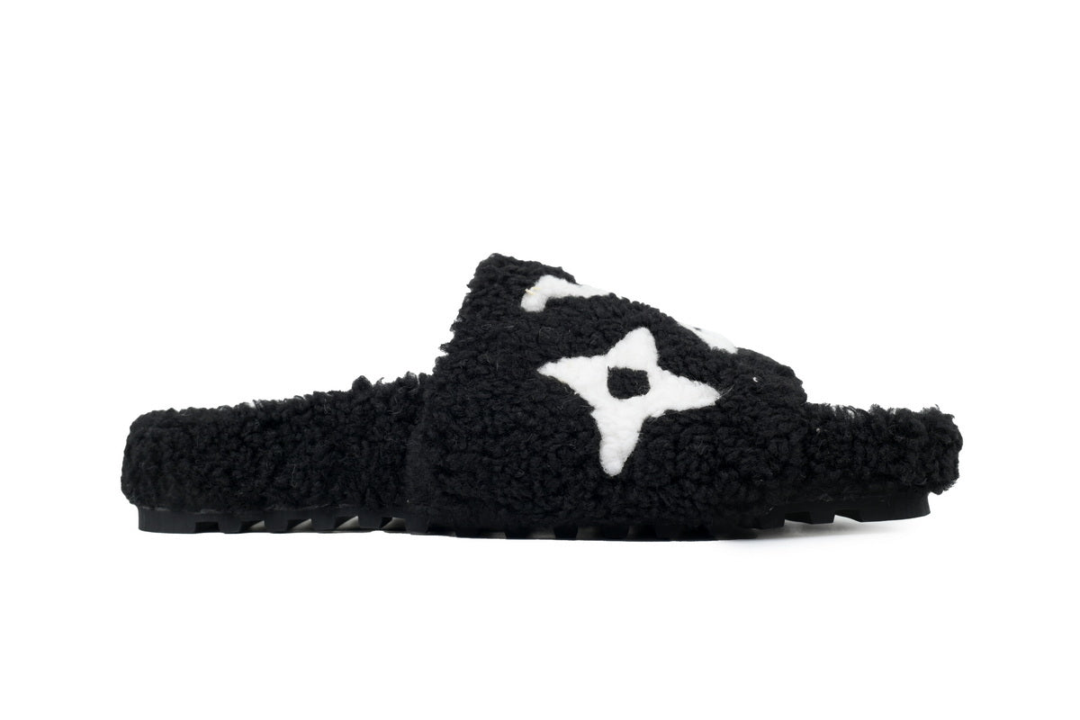 Louis Vuitton Teddy Slide Sandals【Black】