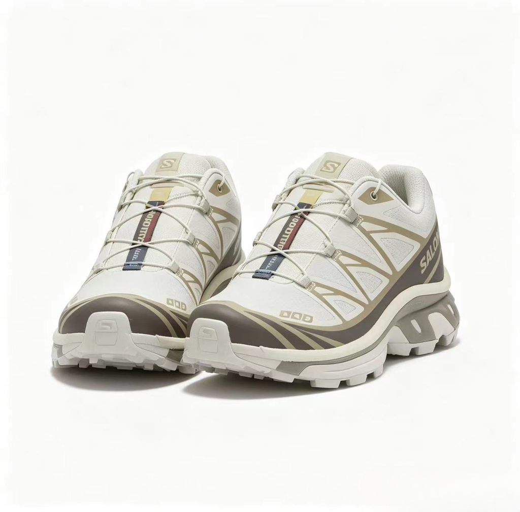 Salomon XA PRO XT-6 | White & Gold | Trail Running Shoe | EU 36–45