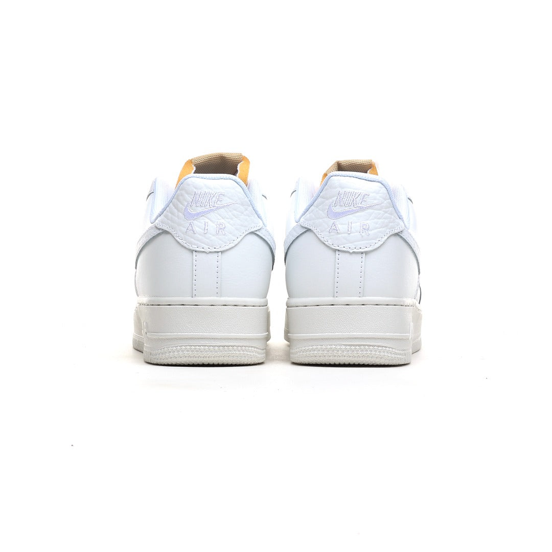 Nike Women's Air Force 1 '07 LX 'Bling' – White / Summit White Crystal Embellished Sneaker