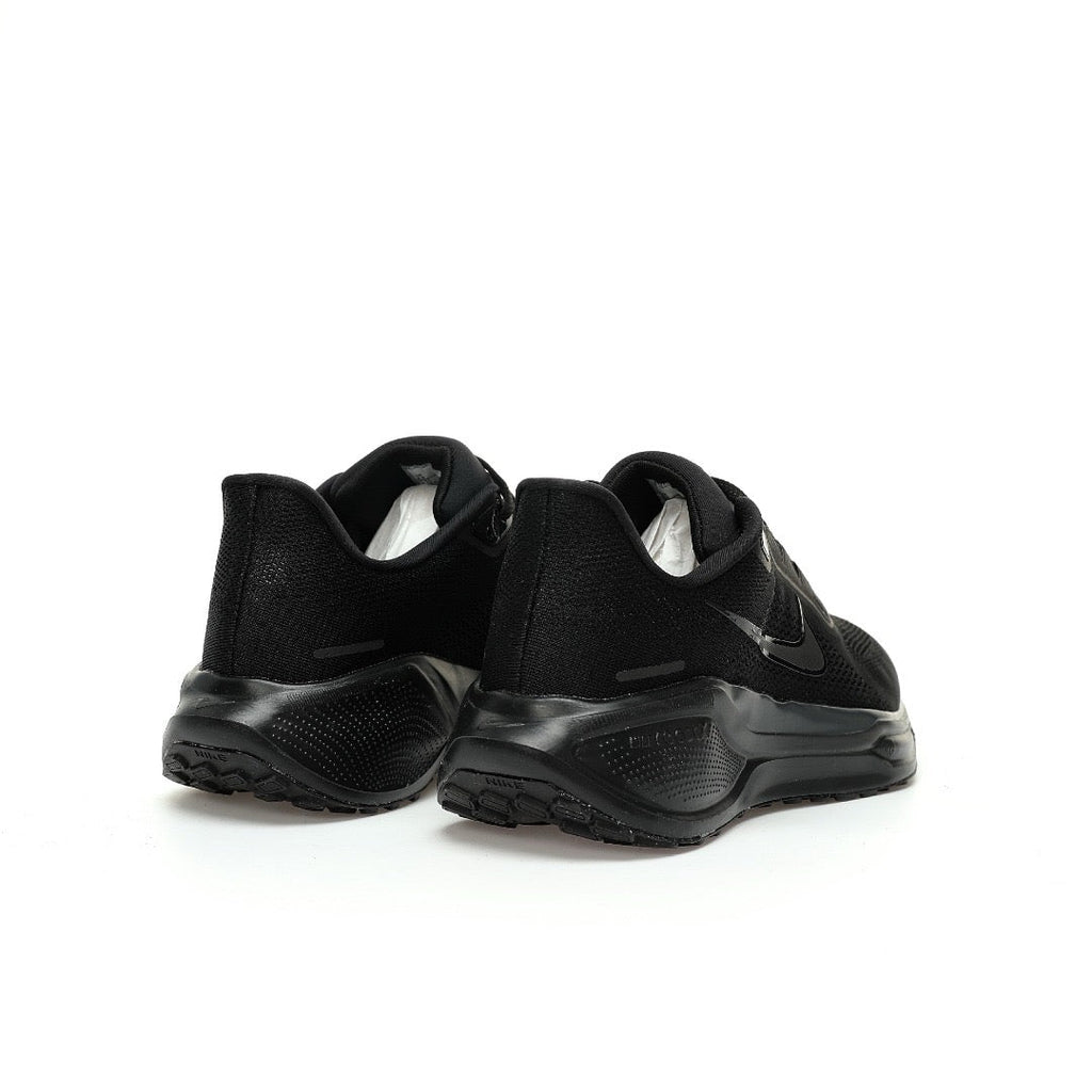 Nike Air Zoom Pegasus – All-Black Mesh Athletic Running Sneakers