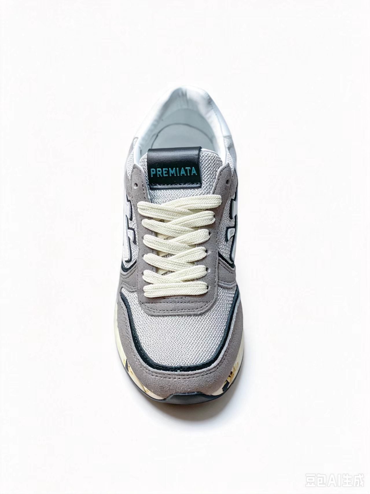 Premiata Retro Low-Top Sneakers | Grey & White | Suede & Cowhide | EU 38–45