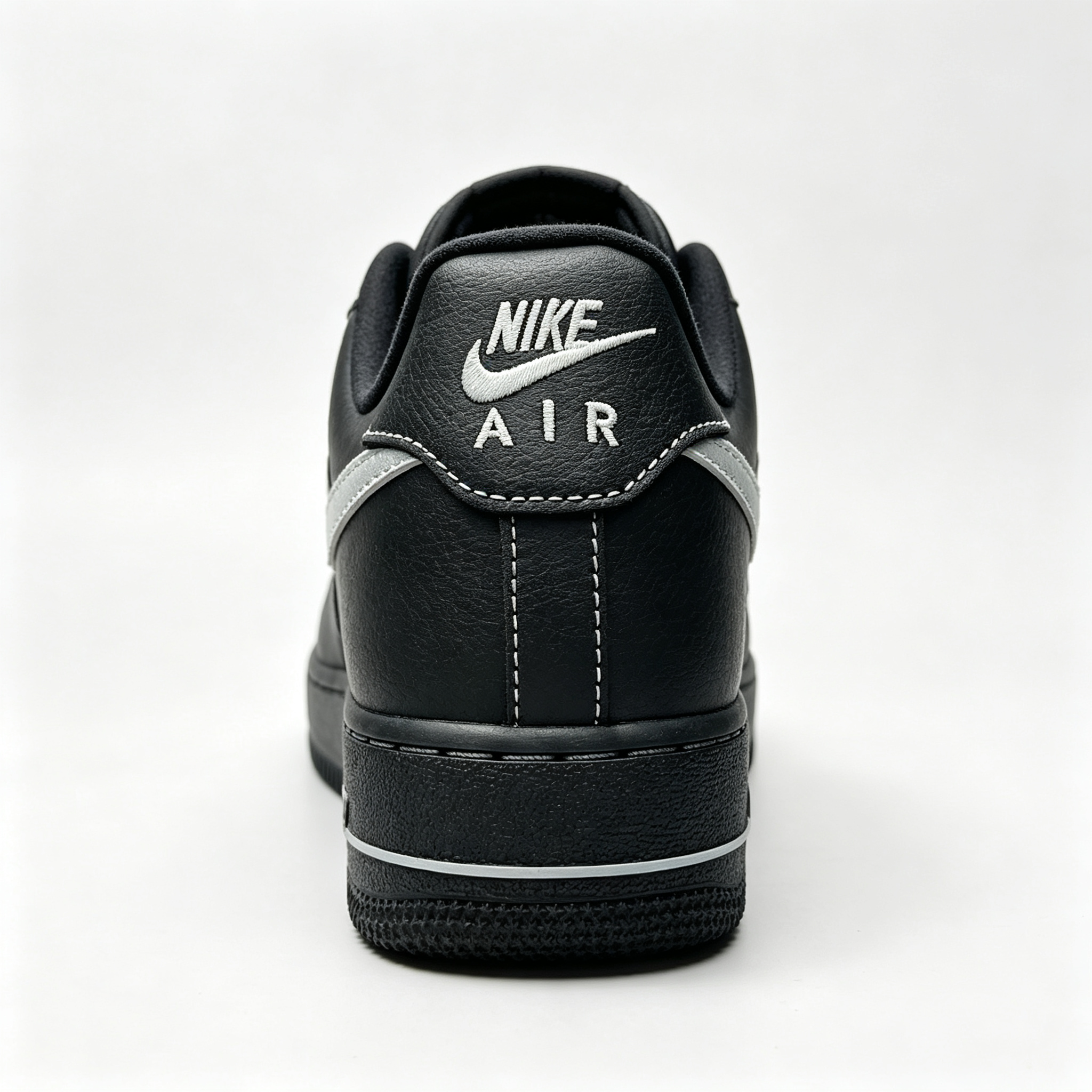 Nike Air Force 1 '07 Low – Contrast Stitch Black / White