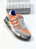 Premiata LANDER 483 Low-Top Sneakers | Union Jack Detail | EU 37–45