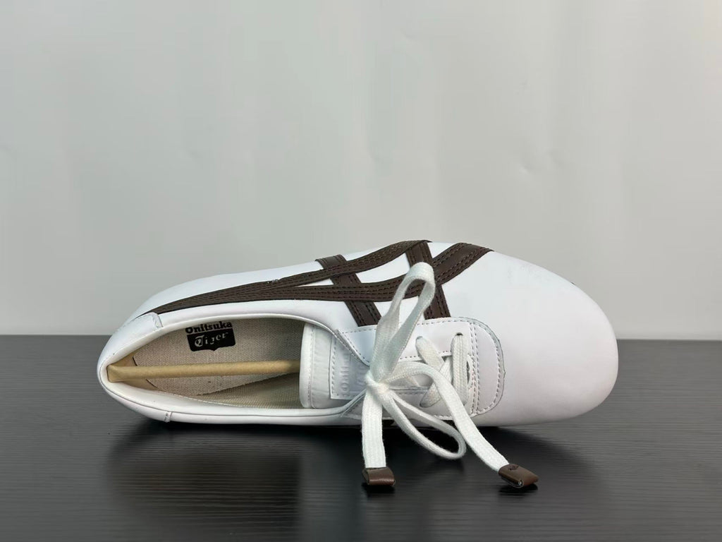 VERSACE × Onitsuka Tiger "Tai-Chi Sakura" Low-Top Sneakers | Black & White | Leather & Suede | EU 36–41.5