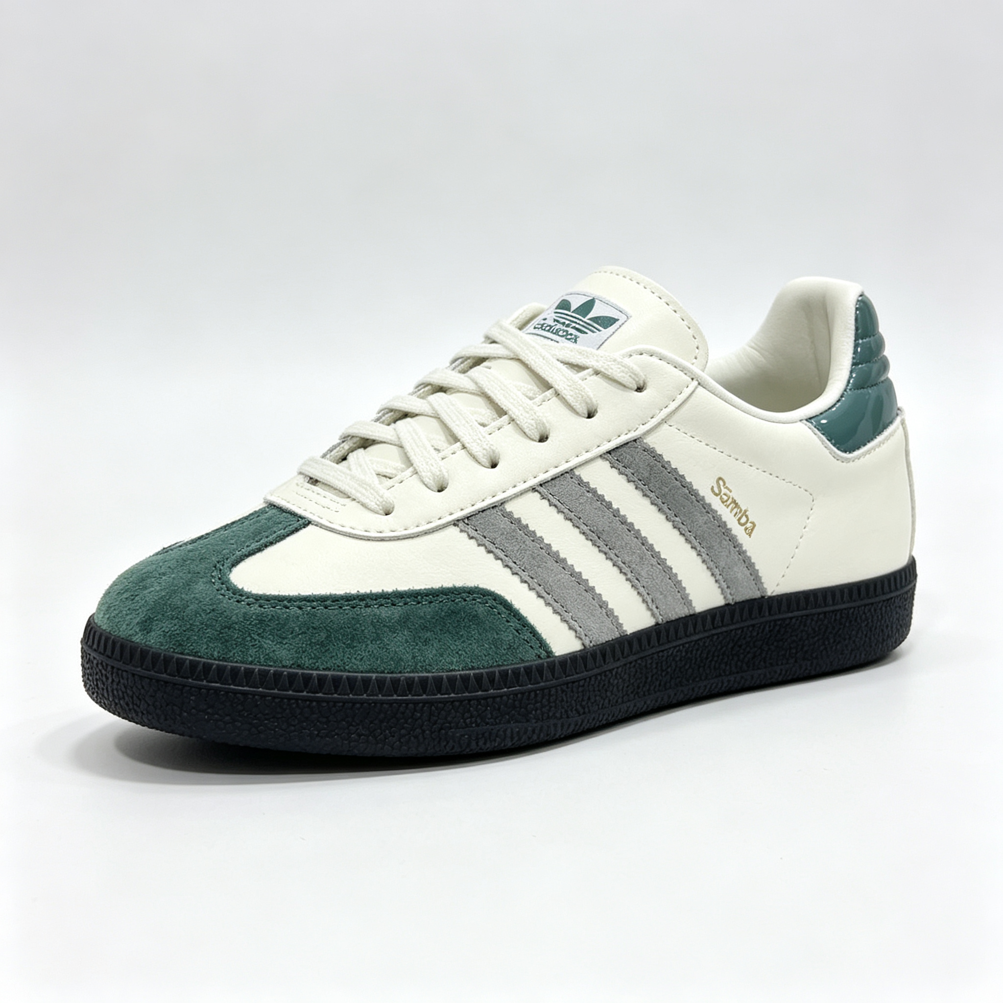 Adidas Originals Samba OG 'Off-White / Green / Grey'