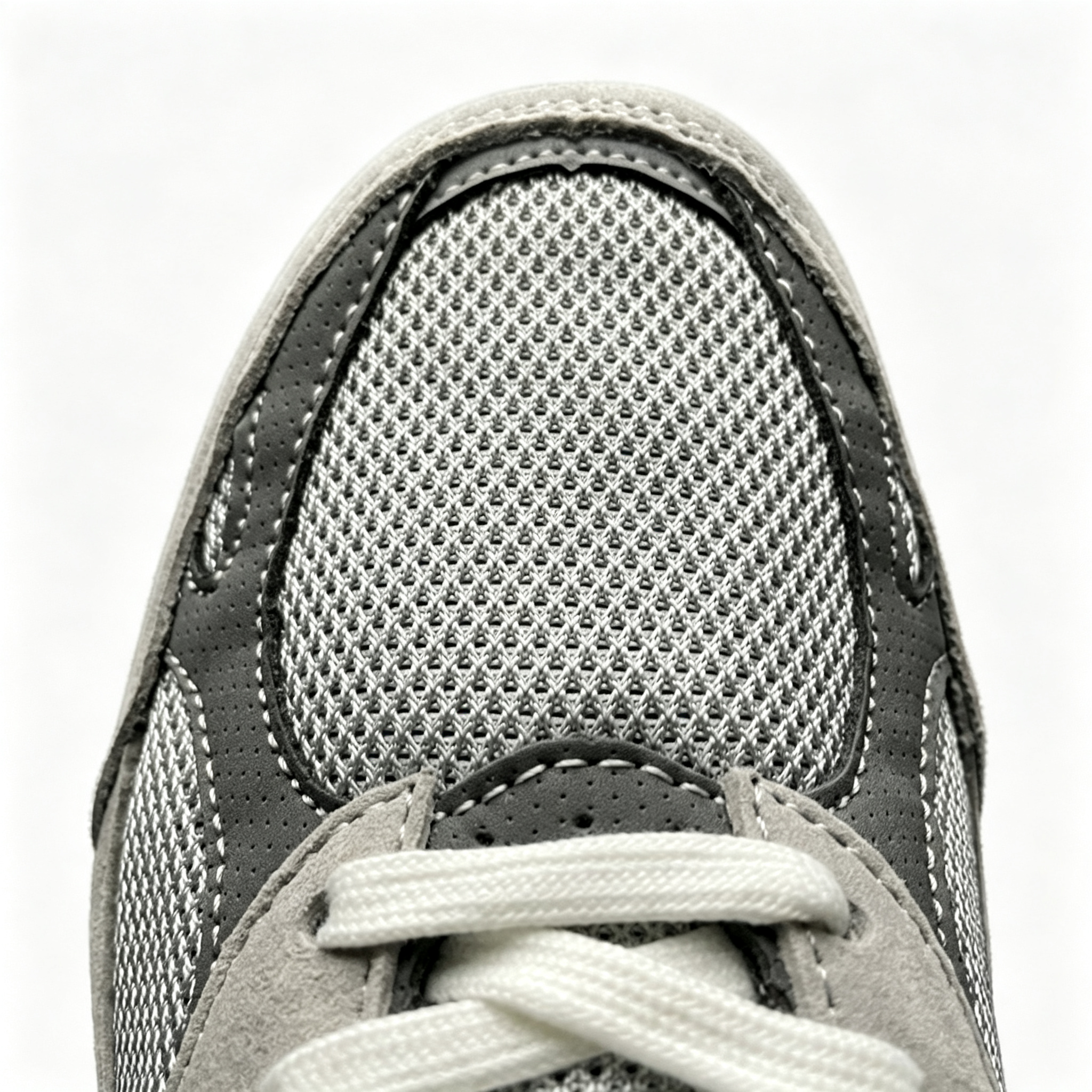 JJJJound x New Balance 990v3 Sneakers — Light Grey / Olive