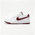 Nike Dunk Low 'White / Team Red' – Suede Swoosh Low-Top Sneakers