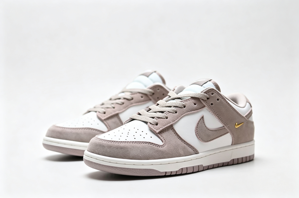 Nike Dunk Low 'Sail Mink Brown Gold' – Low-Top Sneakers