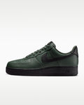 Nike Air Force 1 '07 Dark Green Black Swoosh Sneakers