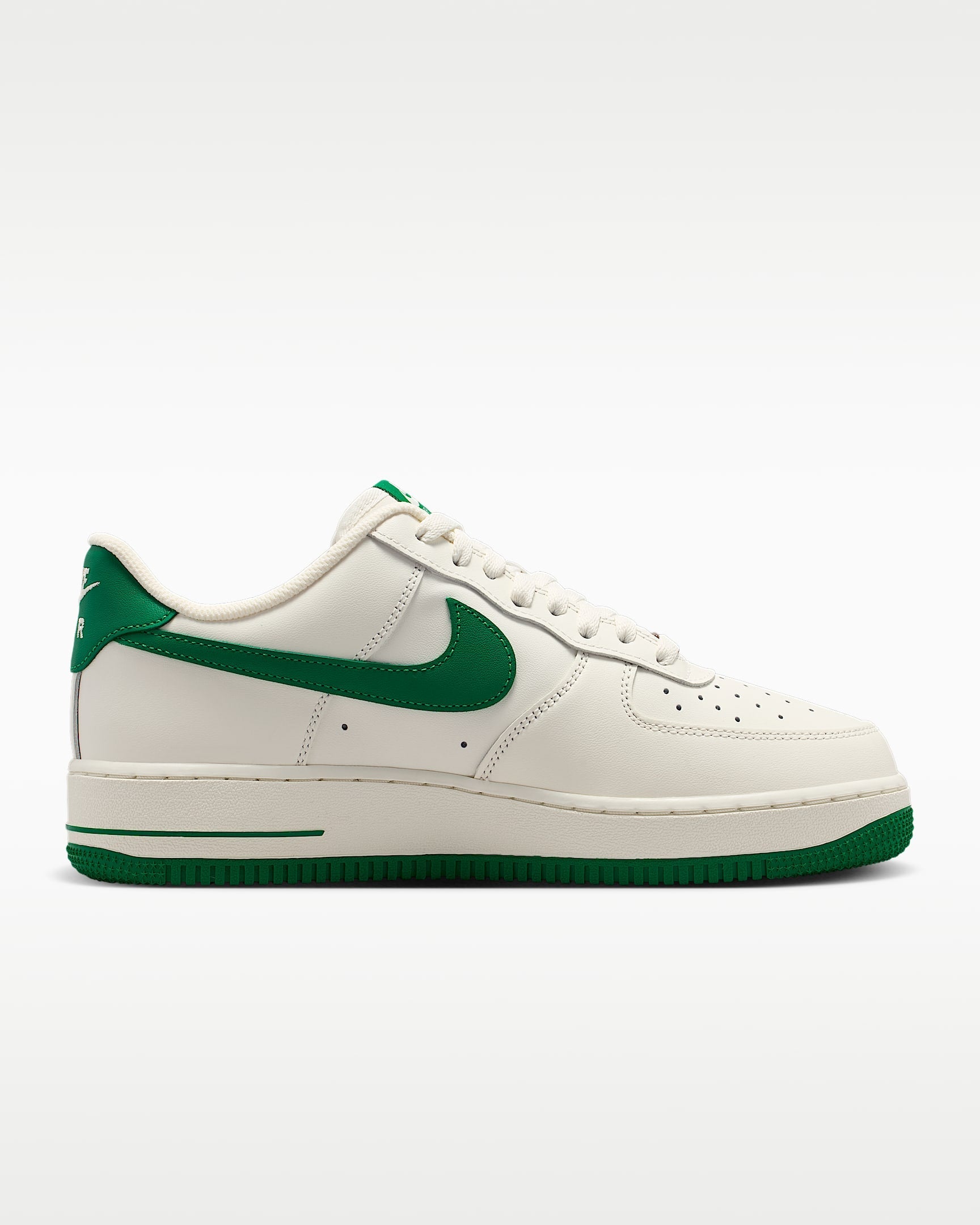 Nike Air Force 1 '07 Sail and Malachite Green Sneakers