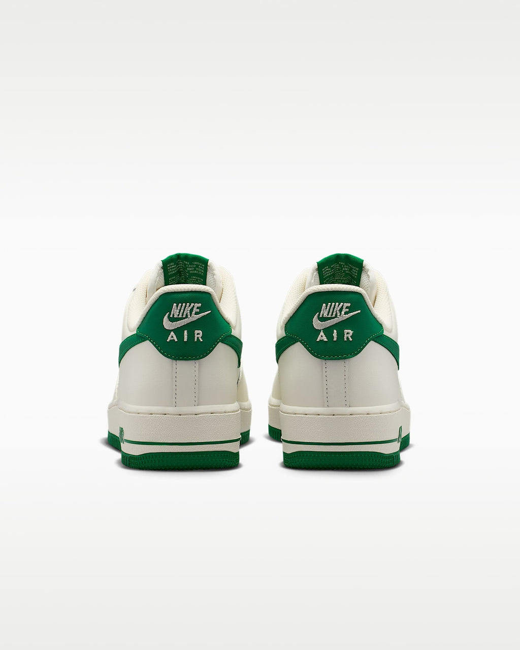 Nike Air Force 1 '07 Sail and Malachite Green Sneakers