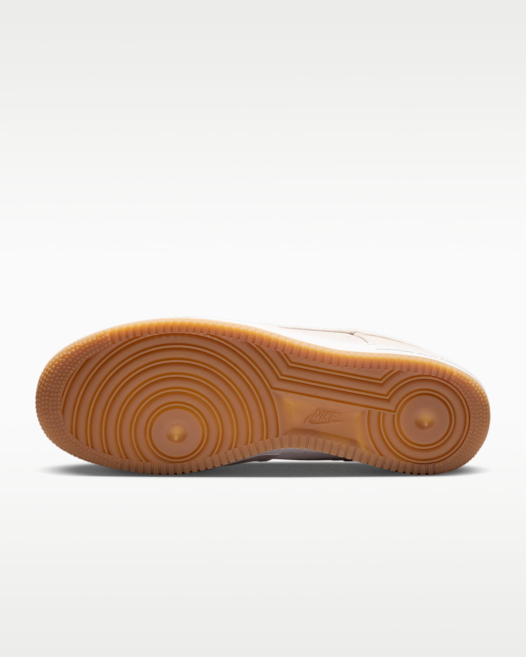 Nike Air Force 1 '07 Light Beige Denim Gum Sneakers