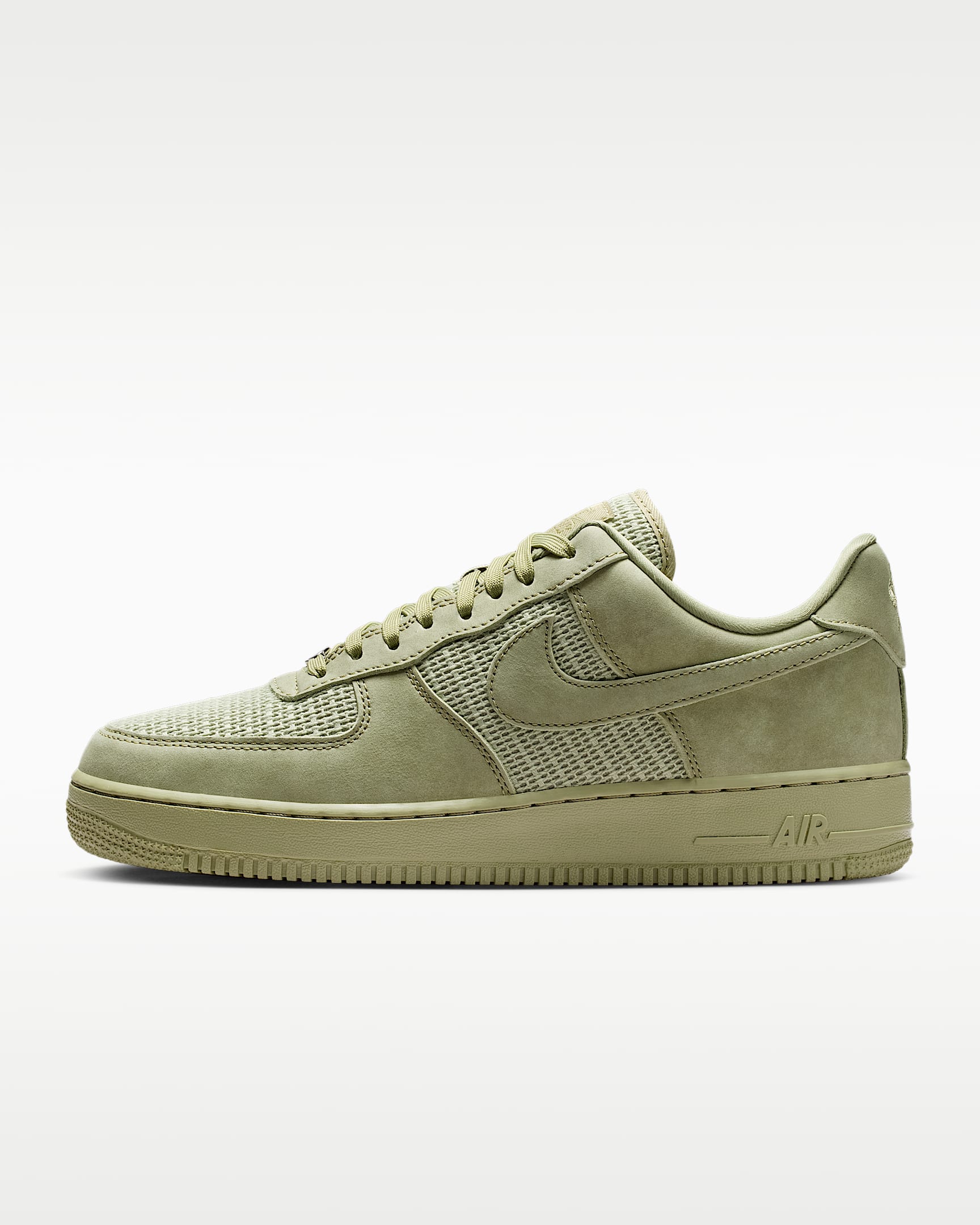 Nike Air Force 1 '07 Olive Aura Mesh Sneakers