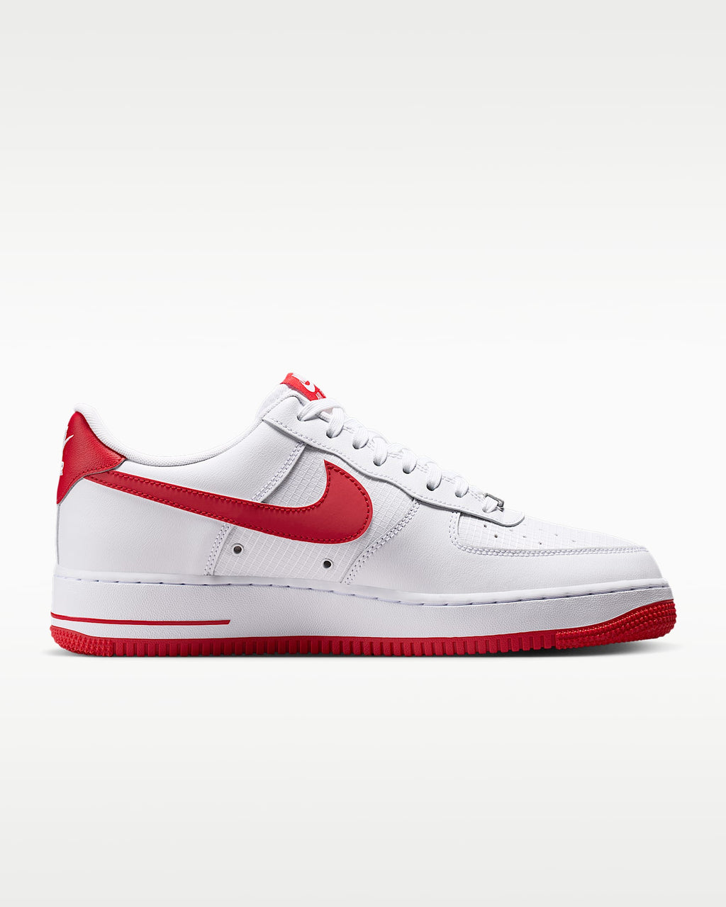 Nike Air Force 1 '07 Light Grey Black Swoosh