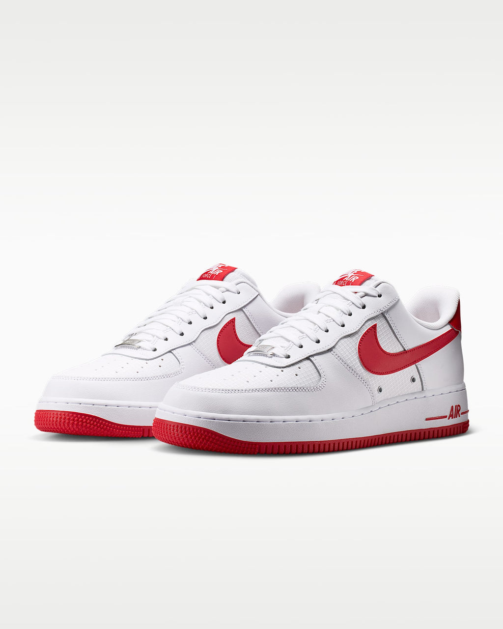 Nike Air Force 1 '07 Light Grey Black Swoosh