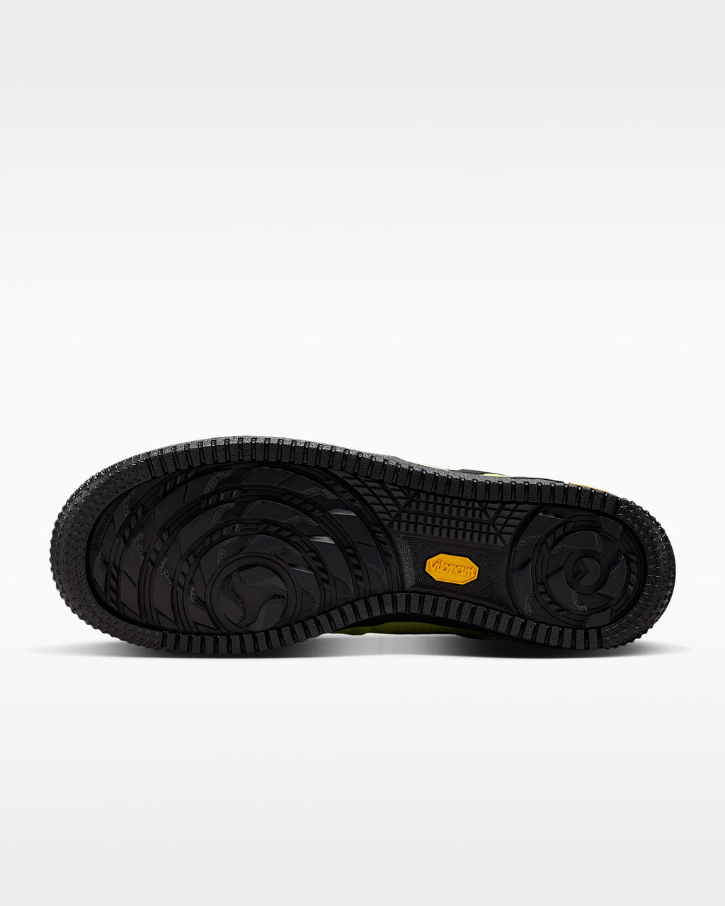 Nike Air Force 1 '07 Volt Grid Fabric Vibram Outsole Sneakers