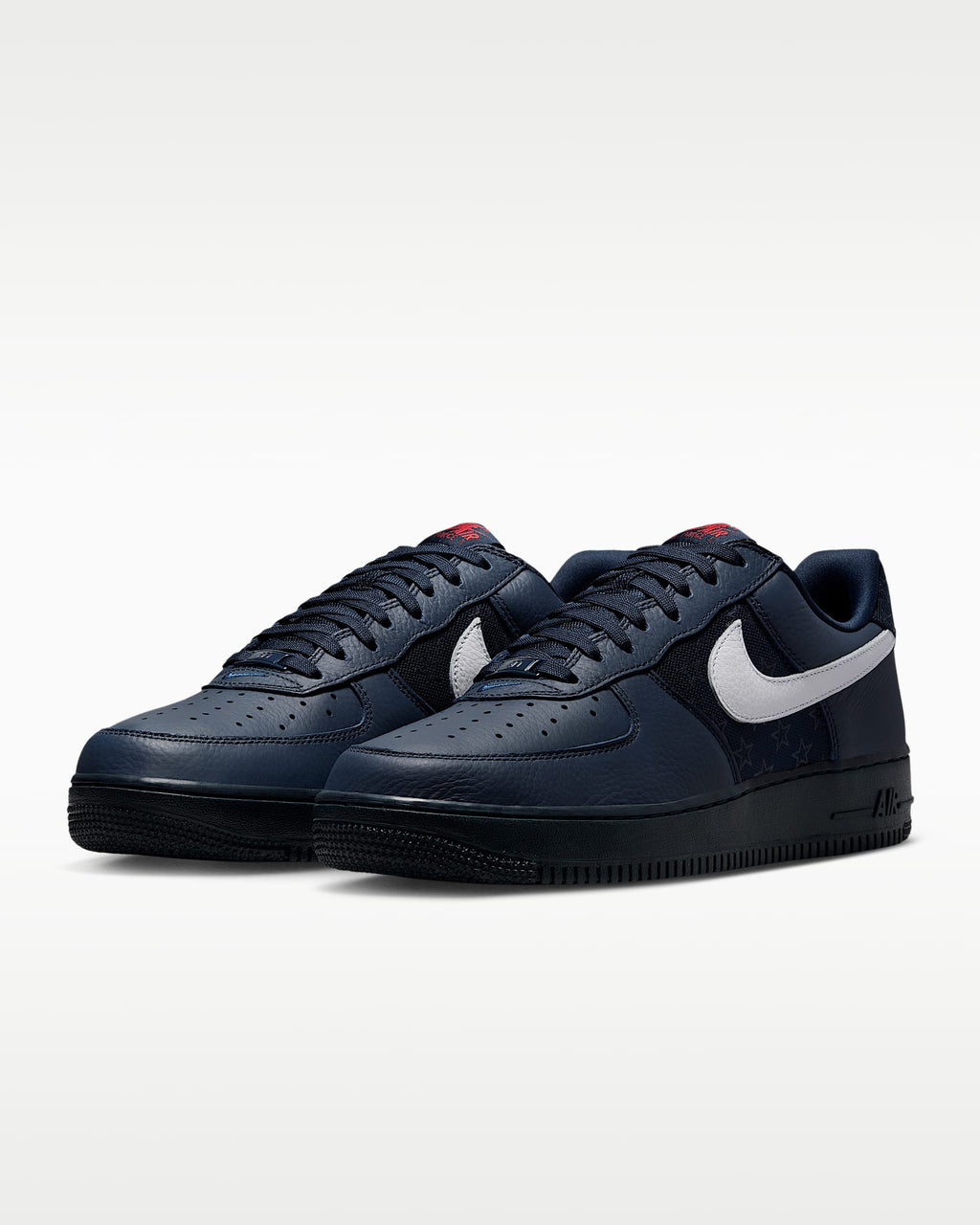 Nike Air Force 1 '07 Obsidian White and Black Sneakers