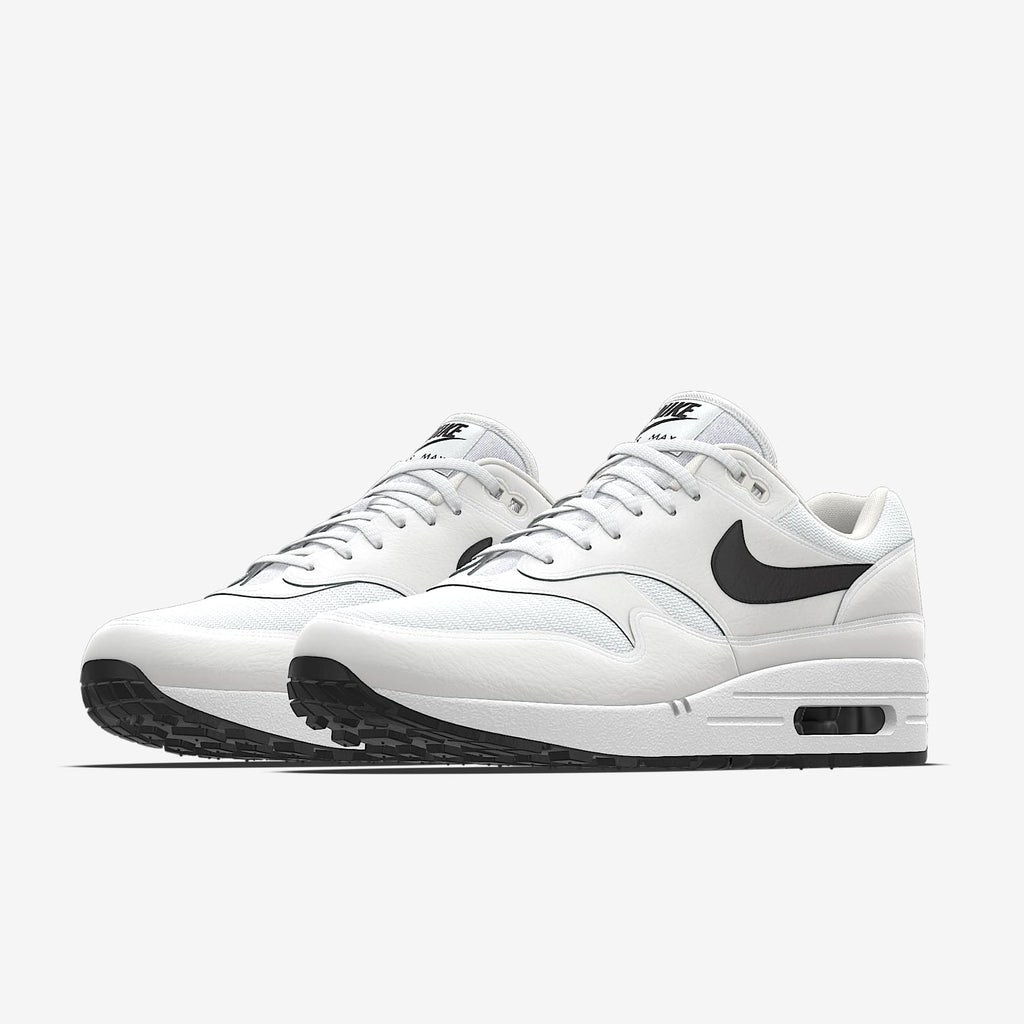 Nike Air Max 1 By You – White/Black Custom Sneaker