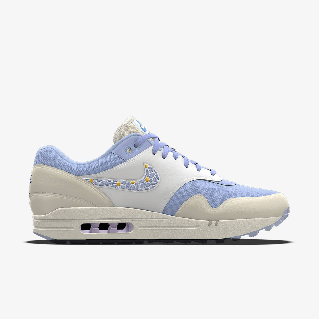 Nike Air Max 1 By You – Light Blue/Cream/Lilac Custom Sneaker