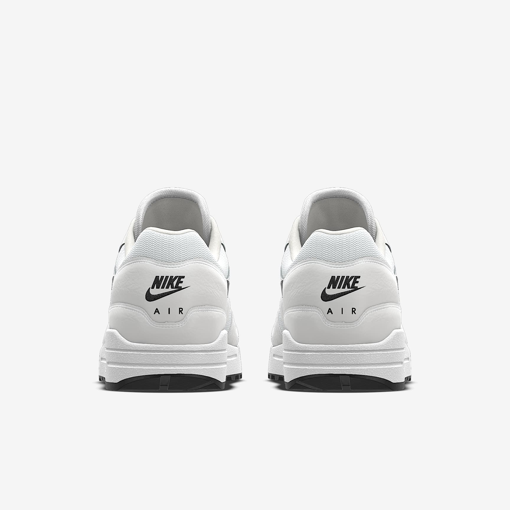 Nike Air Max 1 By You – White/Black Custom Sneaker