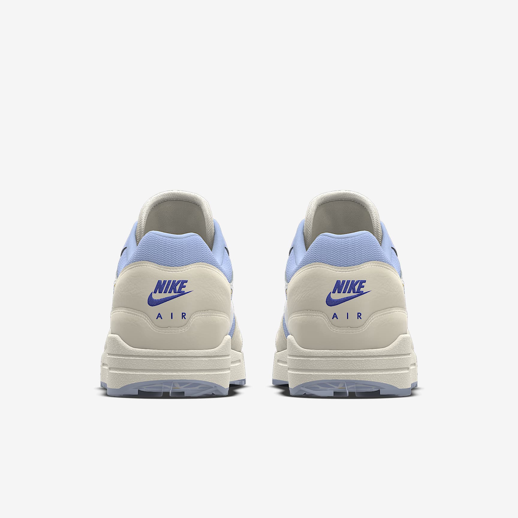 Nike Air Max 1 By You – Light Blue/Cream/Lilac Custom Sneaker