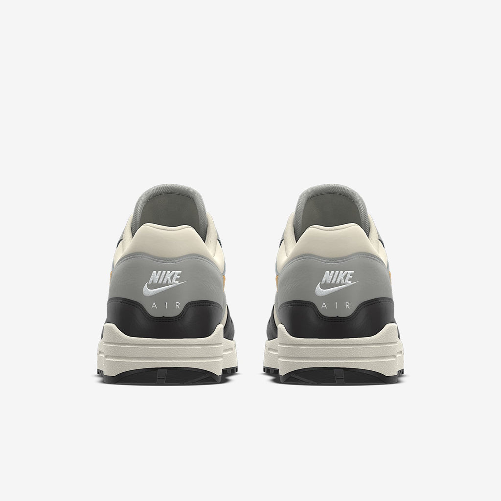 Nike Air Max 1 By You – Grey/Cream/Yellow/Black Custom Sneaker
