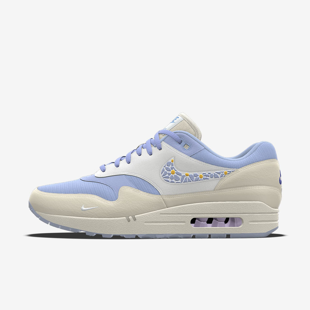 Nike Air Max 1 By You – Light Blue/Cream/Lilac Custom Sneaker