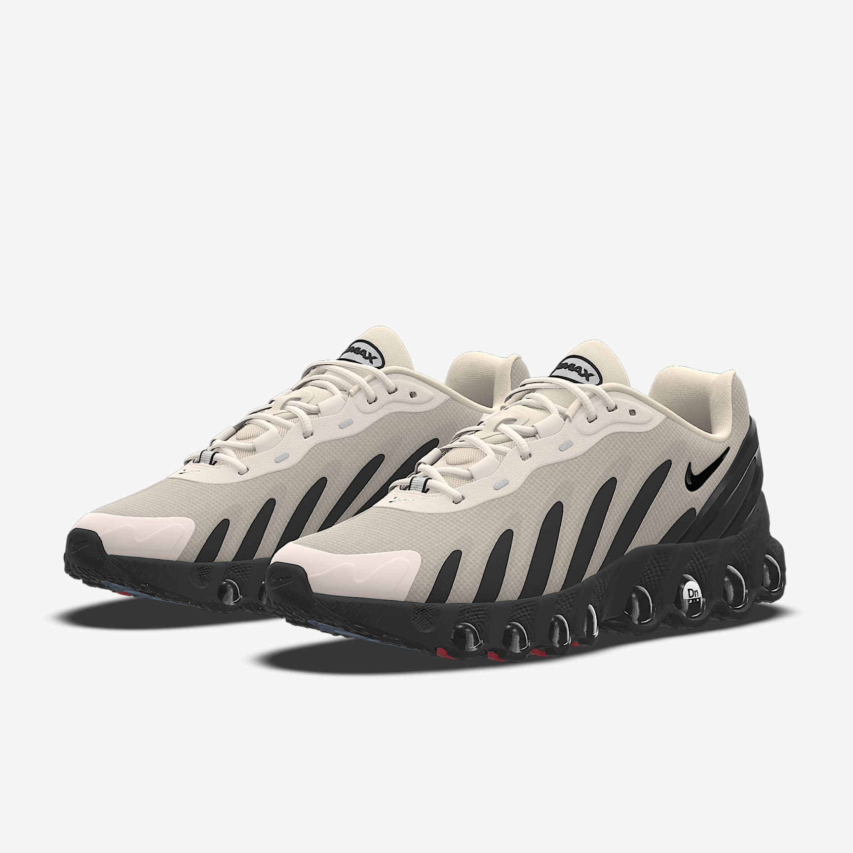 Nike Air Max DN By You – Cream/Black Custom Sneaker