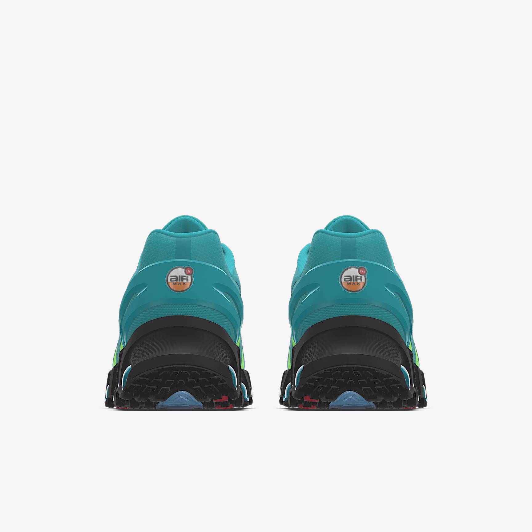 Nike Air Max DN By You – Teal/Lime Green/Black Custom Sneaker