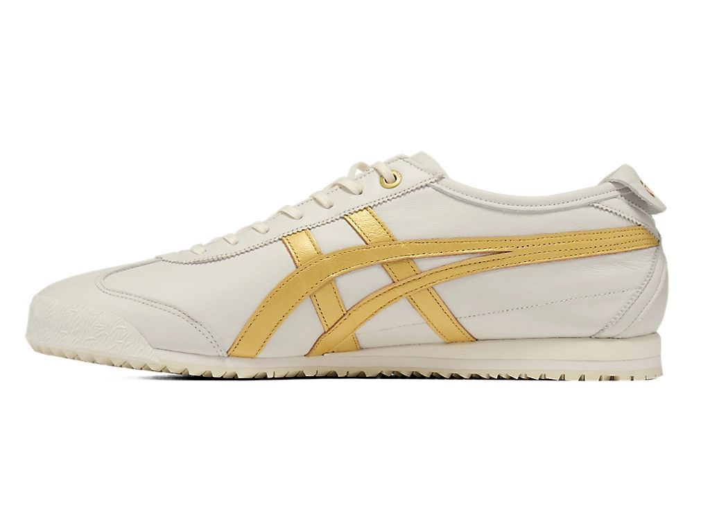 Onitsuka Tiger Mexico 66 Unisex Sneakers – Off-White / Gold