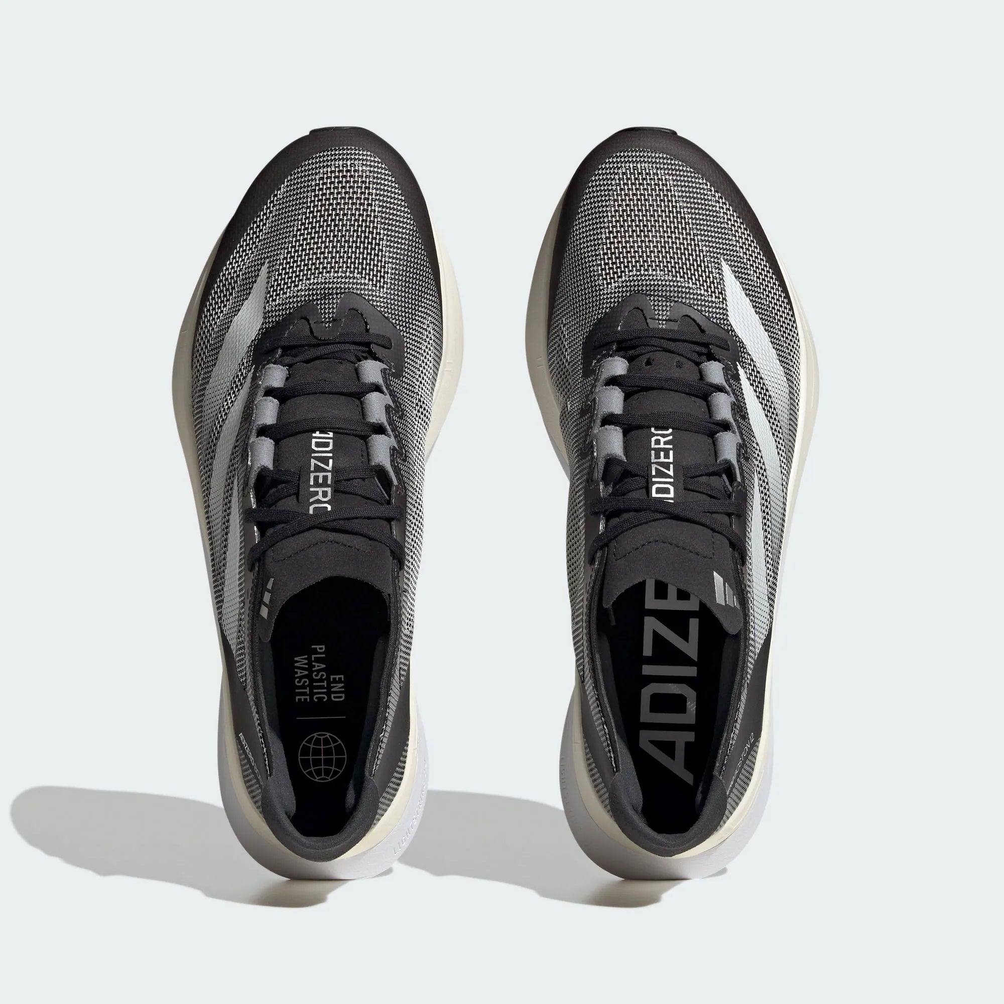 Adidas Adizero Boston 12 Black / Silver / Off-White