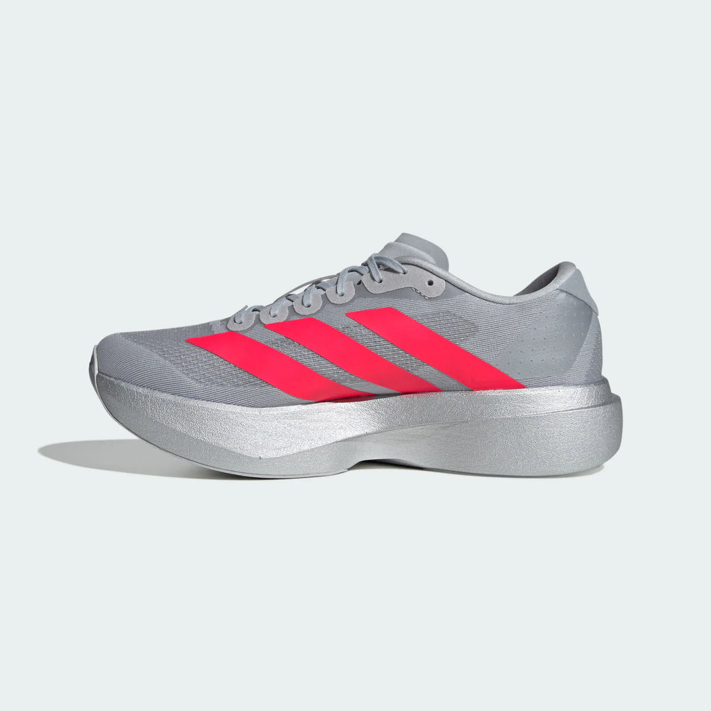 Adidas Adizero Adios Pro 4 Silver / Bright Red