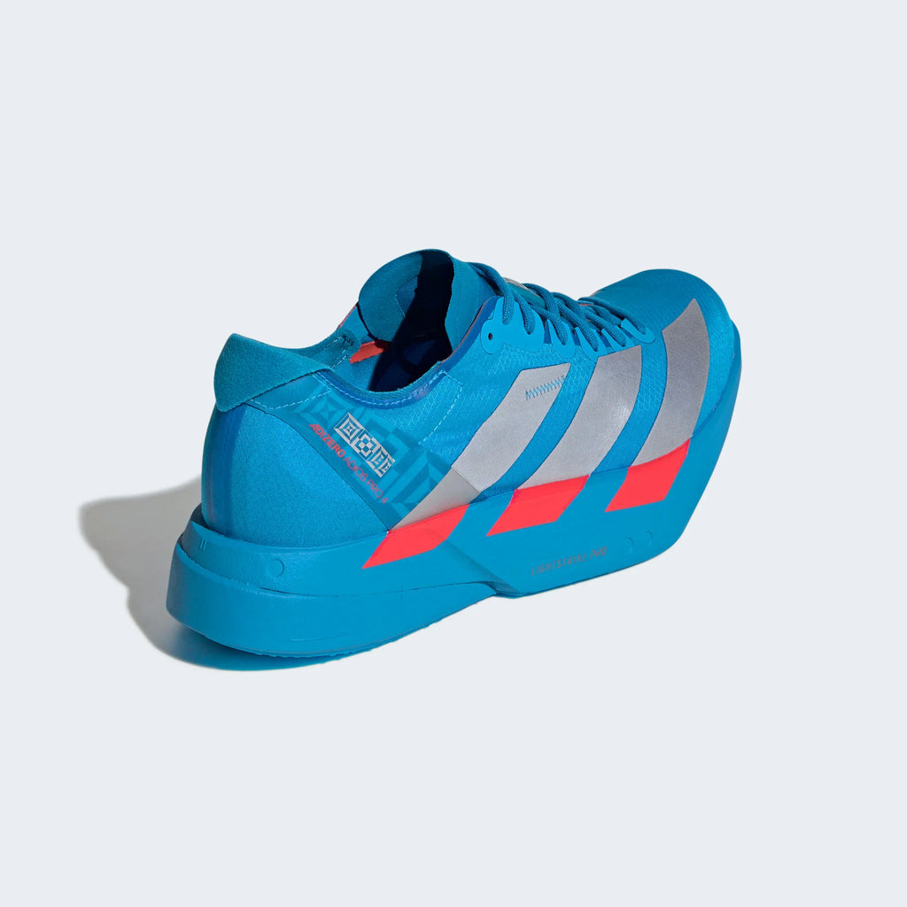 Adidas Adizero Adios Pro 4 Bright Blue / Silver / Red
